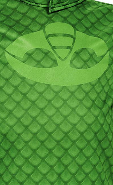 Gekko PJ Masks Boy's Fancy Dress Costume Detail Image