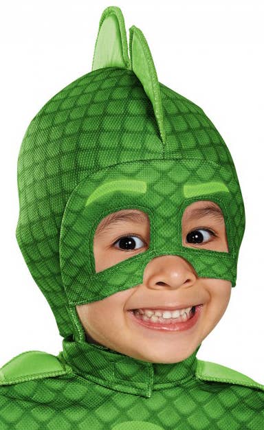 Glow in the Dark Gekko Kids PJ Masks Superhero Costume Accessory- Alternative Image