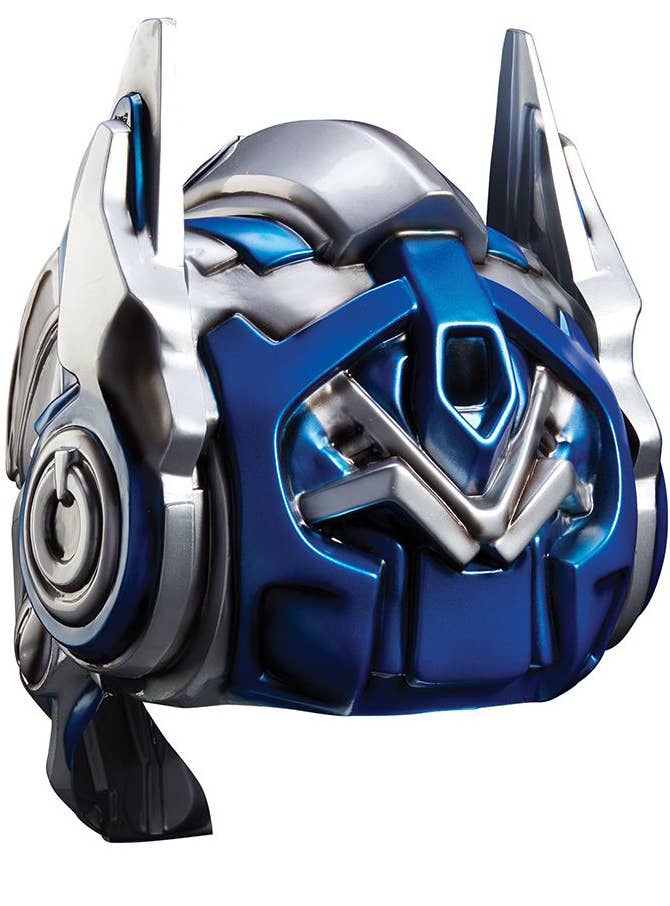 Men's Deluxe Optimus Prime Costume - Back Helmet Image