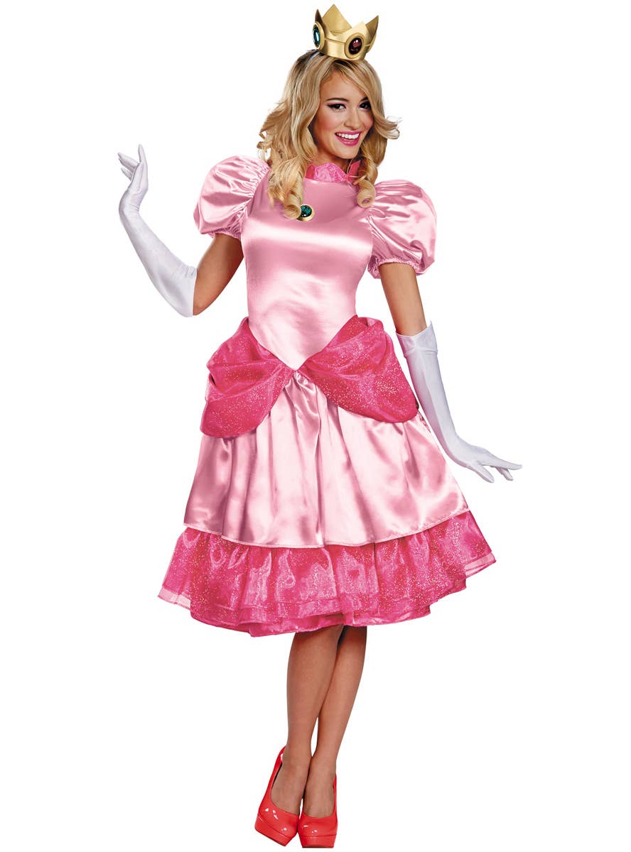 Princess Peach Costume for Women - Main Image