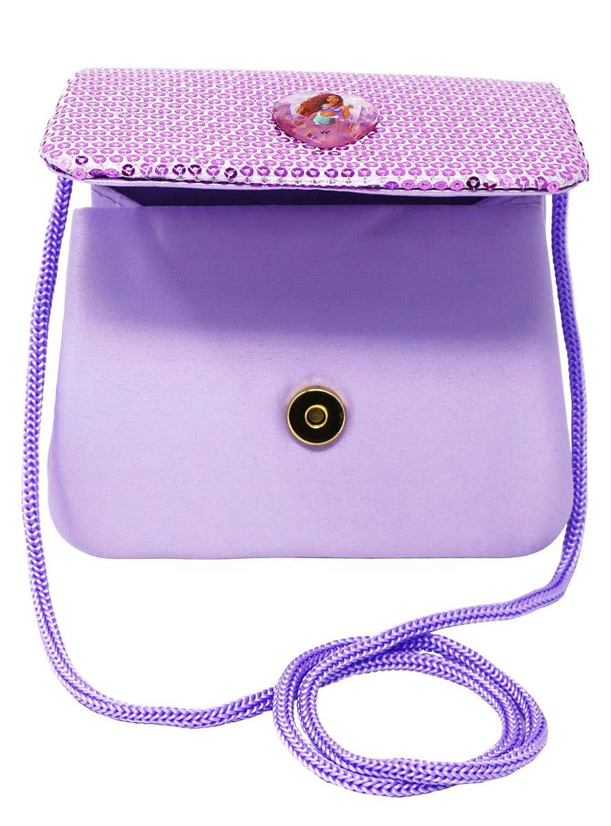 Image of Mermaid Ariel Purple Sequin Girls Deluxe Costume Bag - Alternate Image 2