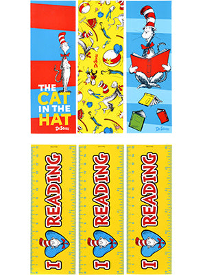 Cat in the Hat Party Favours 12 Pack - Main Image