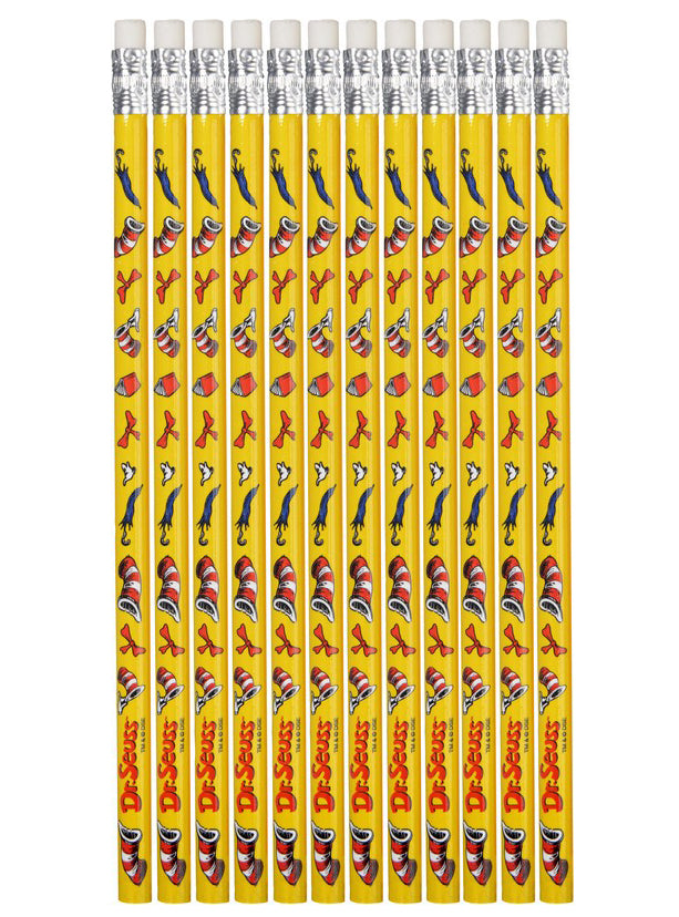 Dr Seuss Pencils 12 Pack - Main Image