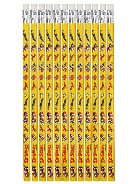 Dr Seuss Pencils 12 Pack - Main Image