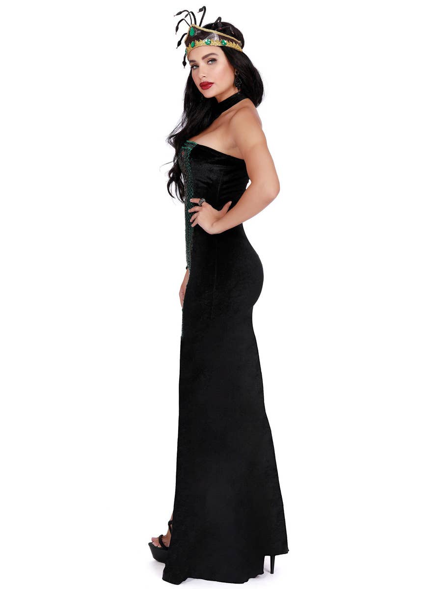 Women's Mythical Medusa Sexy Fancy Dress Costume - Side Image
