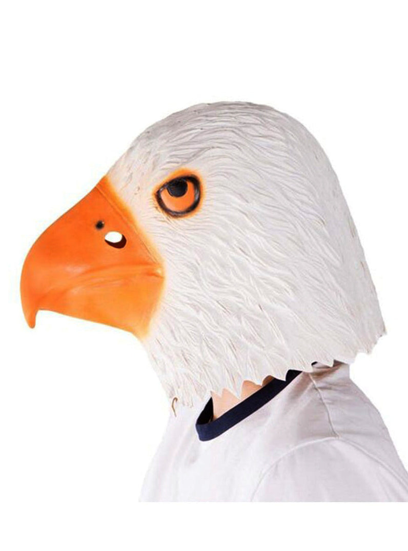 Eagle Adults Full Head Latex Costume Mask - Main Image
