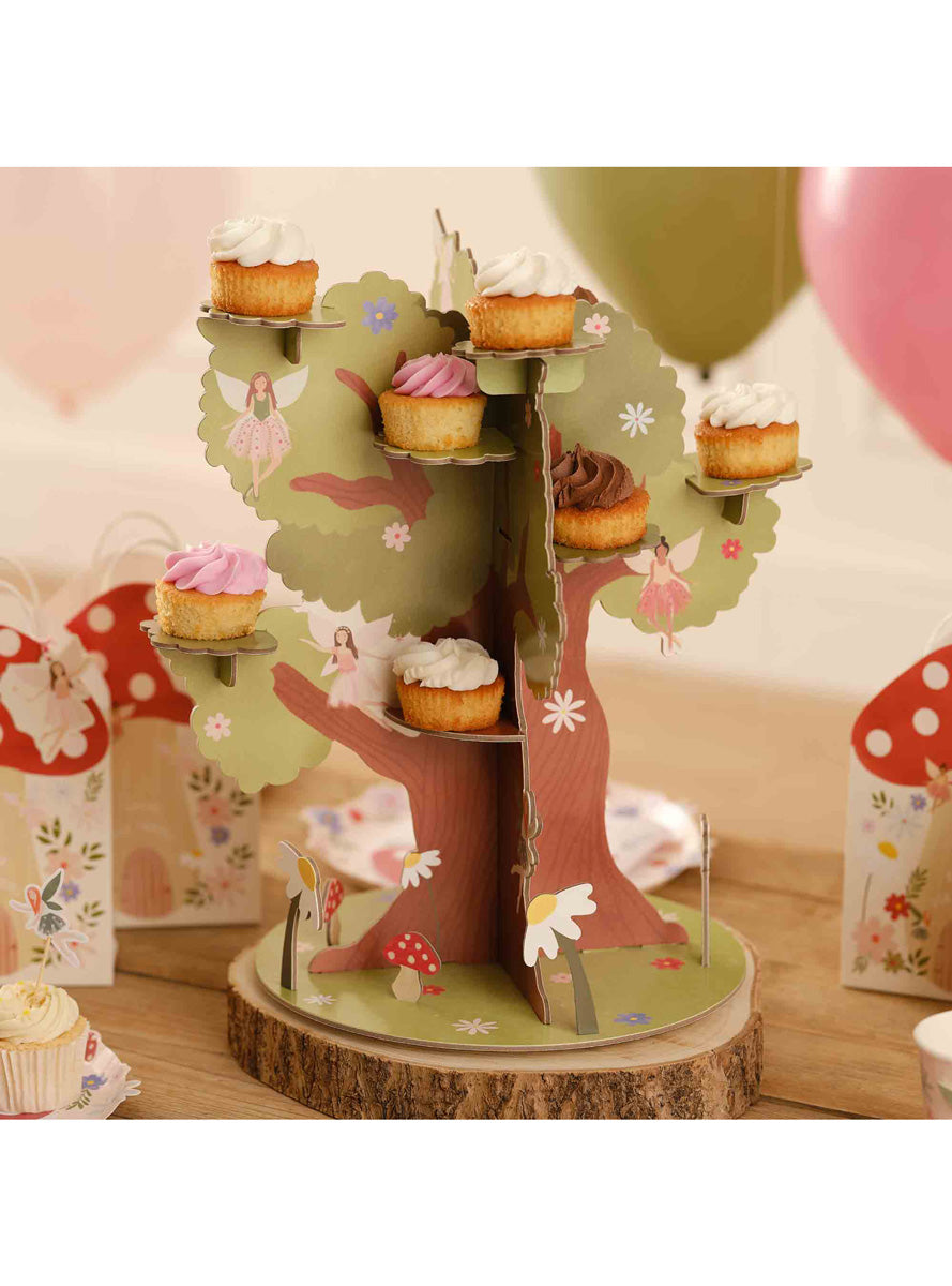 Fairy Garden Tree Shaped Treat Stand – Lifestyle Image