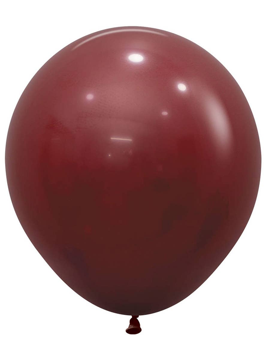 Image of Fashion Merlot 6 Pack 45cm Latex Balloons