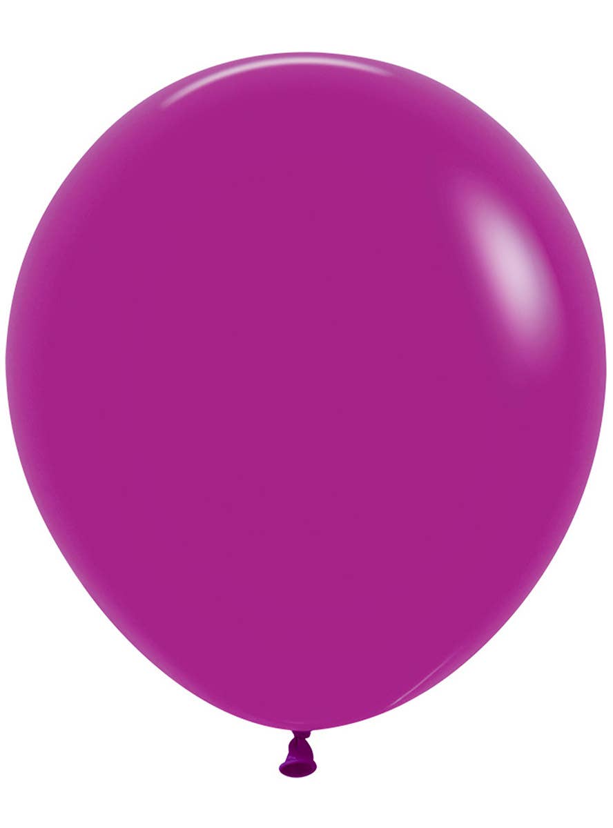 Image of Fashion Purple Orchid 6 Pack 45cm Latex Balloons