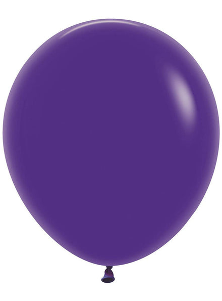 Image of Fashion Purple Violet 6 Pack 45cm Latex Balloons