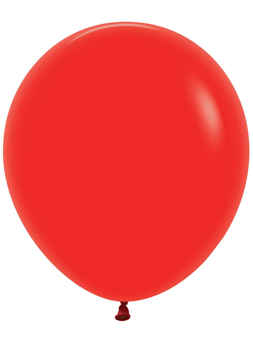 Image of Fashion Red 6 Pack 45cm Latex Balloons