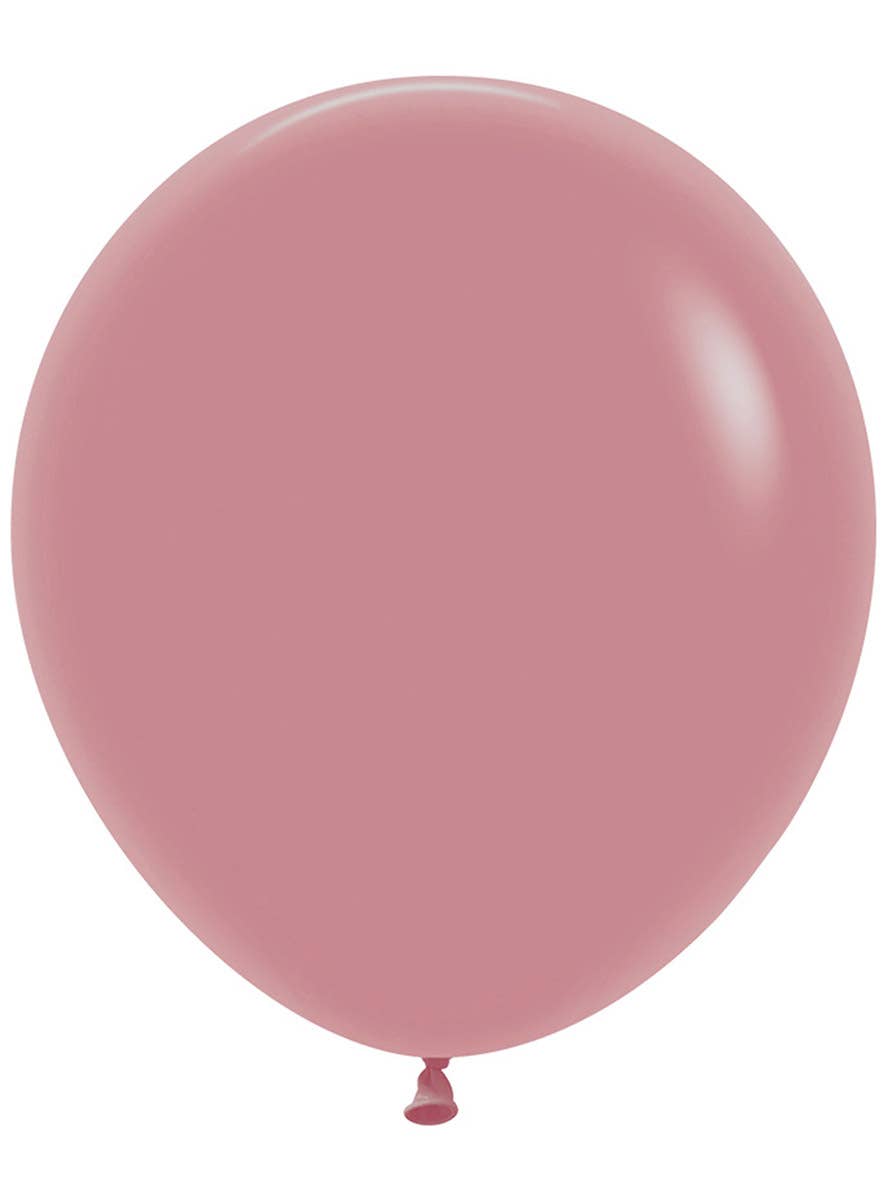 Image of Fashion Rosewood Pink 6 Pack 45cm Latex Balloons
