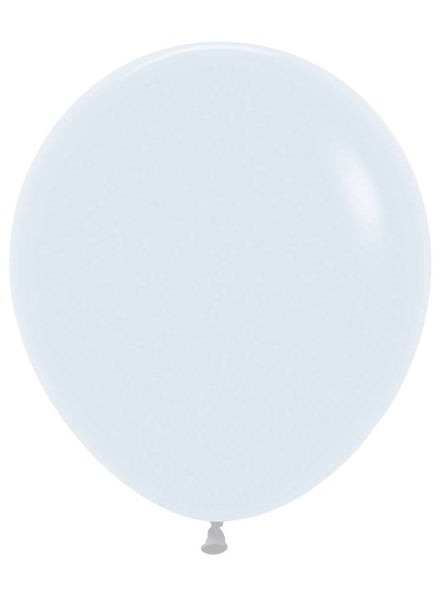 Image of Fashion White 6 Pack 45cm Latex Balloons