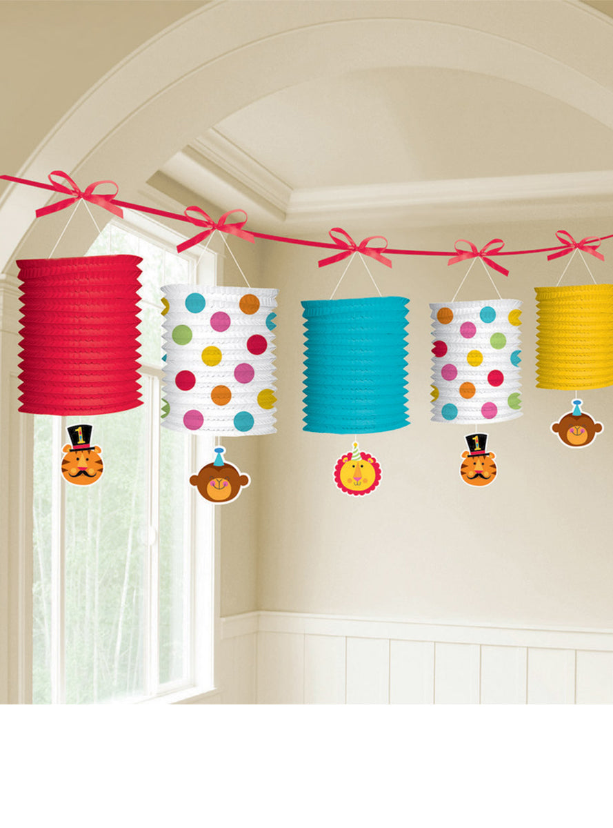 Fisher Price Circus Lantern Decorations - Main Image