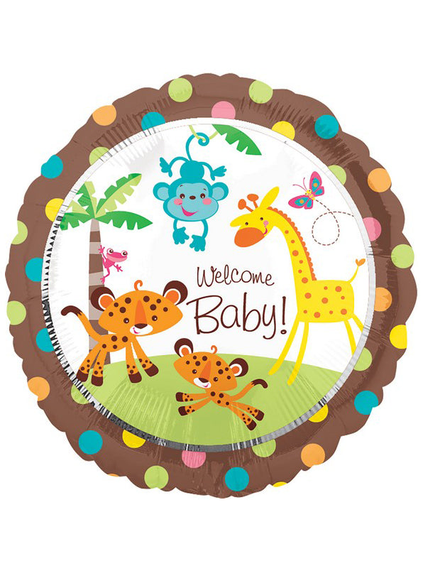 Fisher Price 45cm Welcome Baby Balloon - Main Image