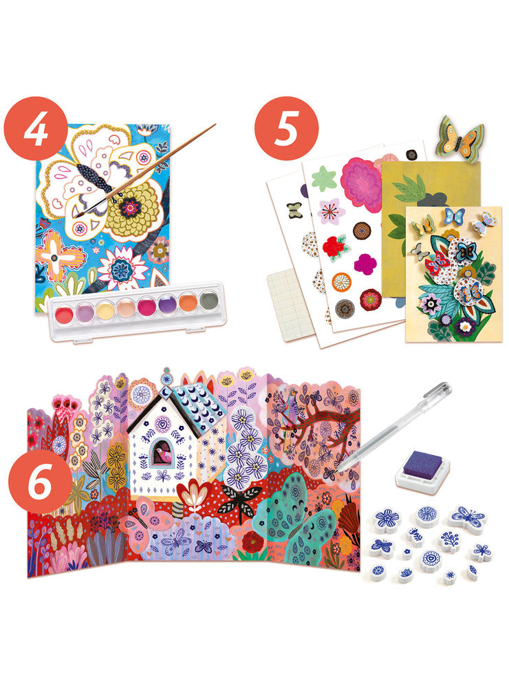 Flower Garden Craft Box - Contents Image 2