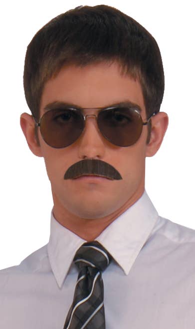 Black Costume Moustache
