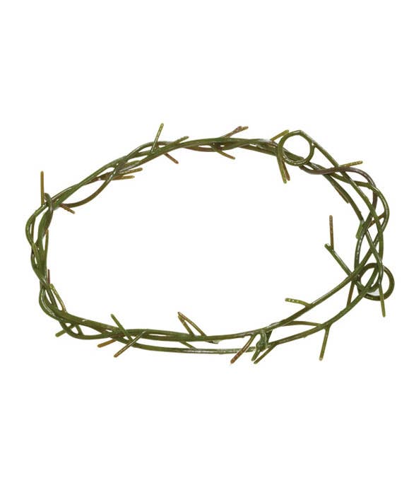 Plastic Crown of Thorns Jesus Costume Headpiece - Alternative View