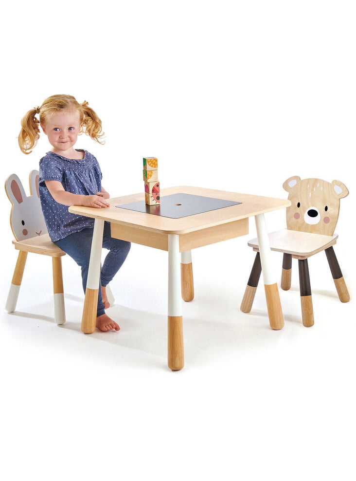Forest Wooden Table And 2 Chairs Toy Set - Alternate Image 1