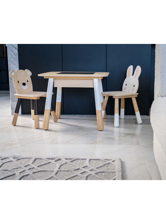 Forest Wooden Table And 2 Chairs Toy Set - Lifestyle Image 6