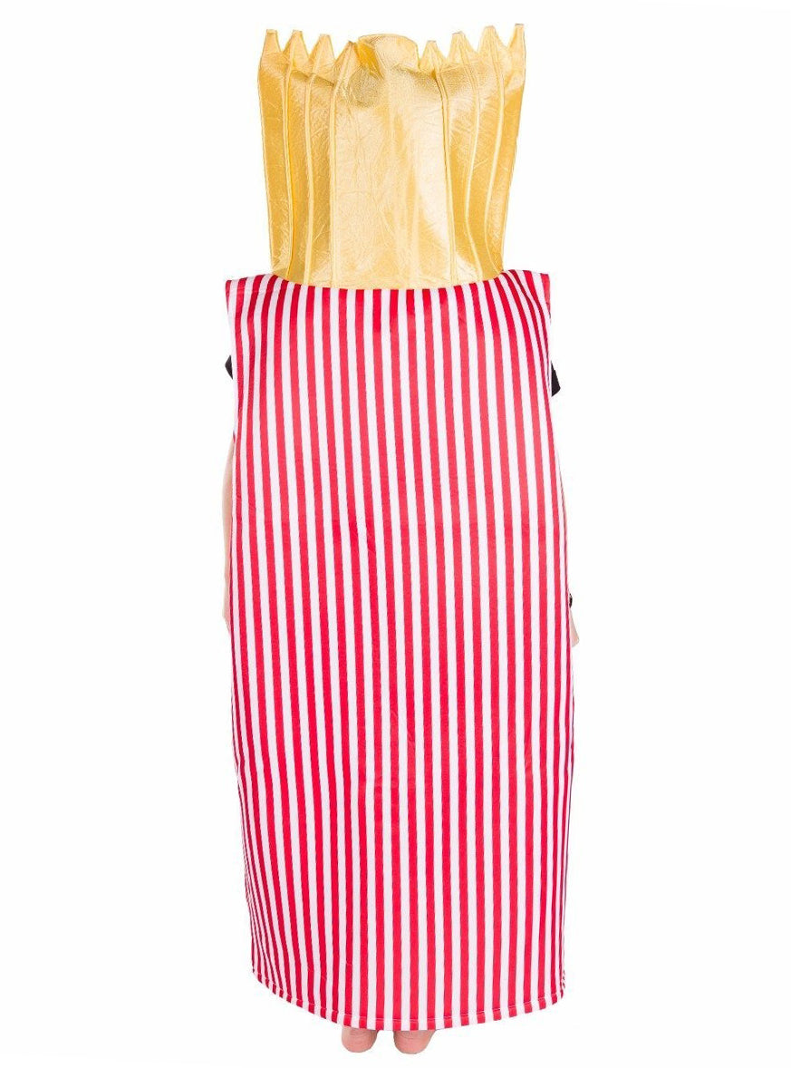 French Fries Novelty Adults Costume - Back Image