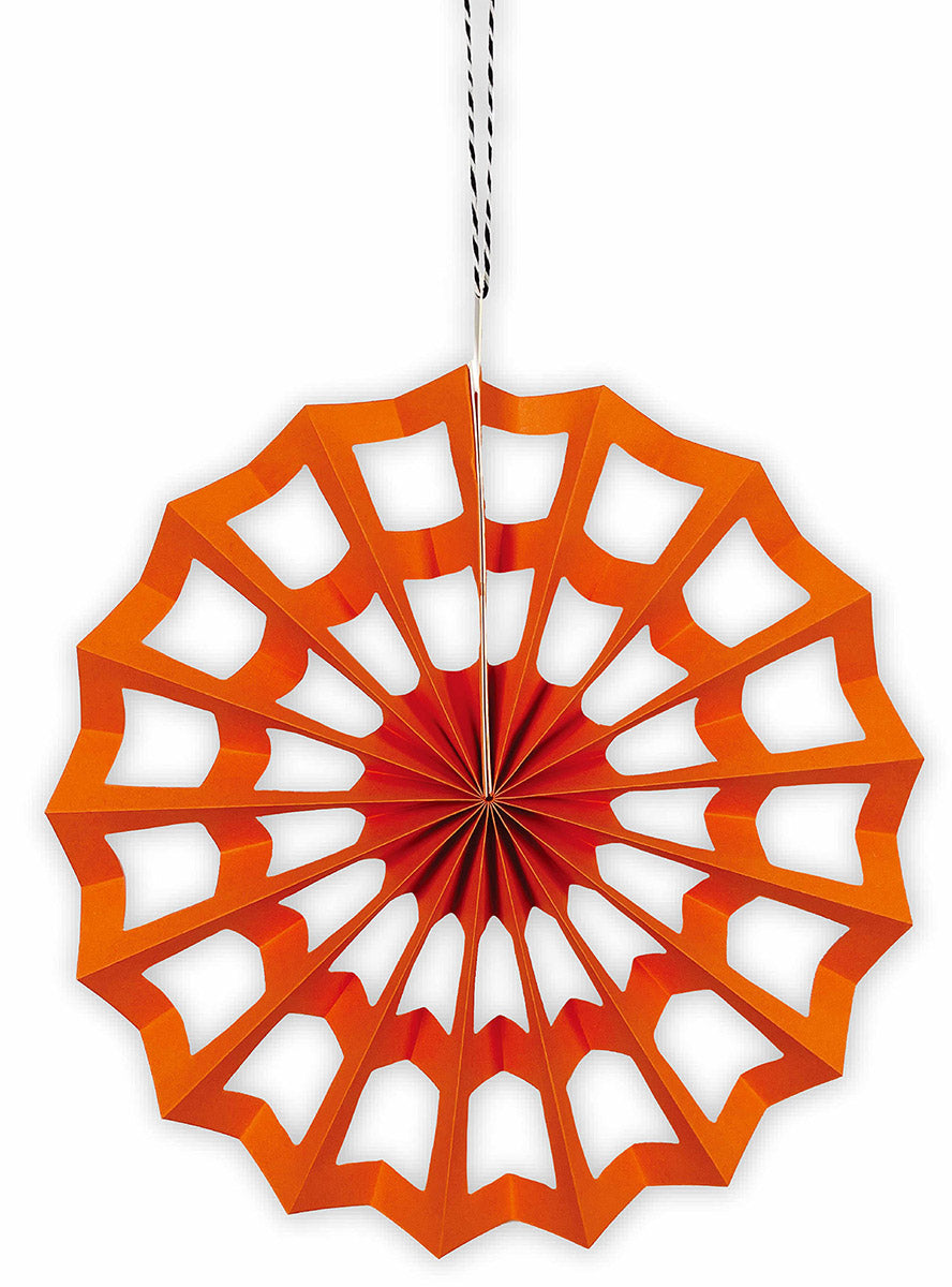 3 Pack of Halloween Fright Night Hanging Spiderweb Decorations - Close Image 3