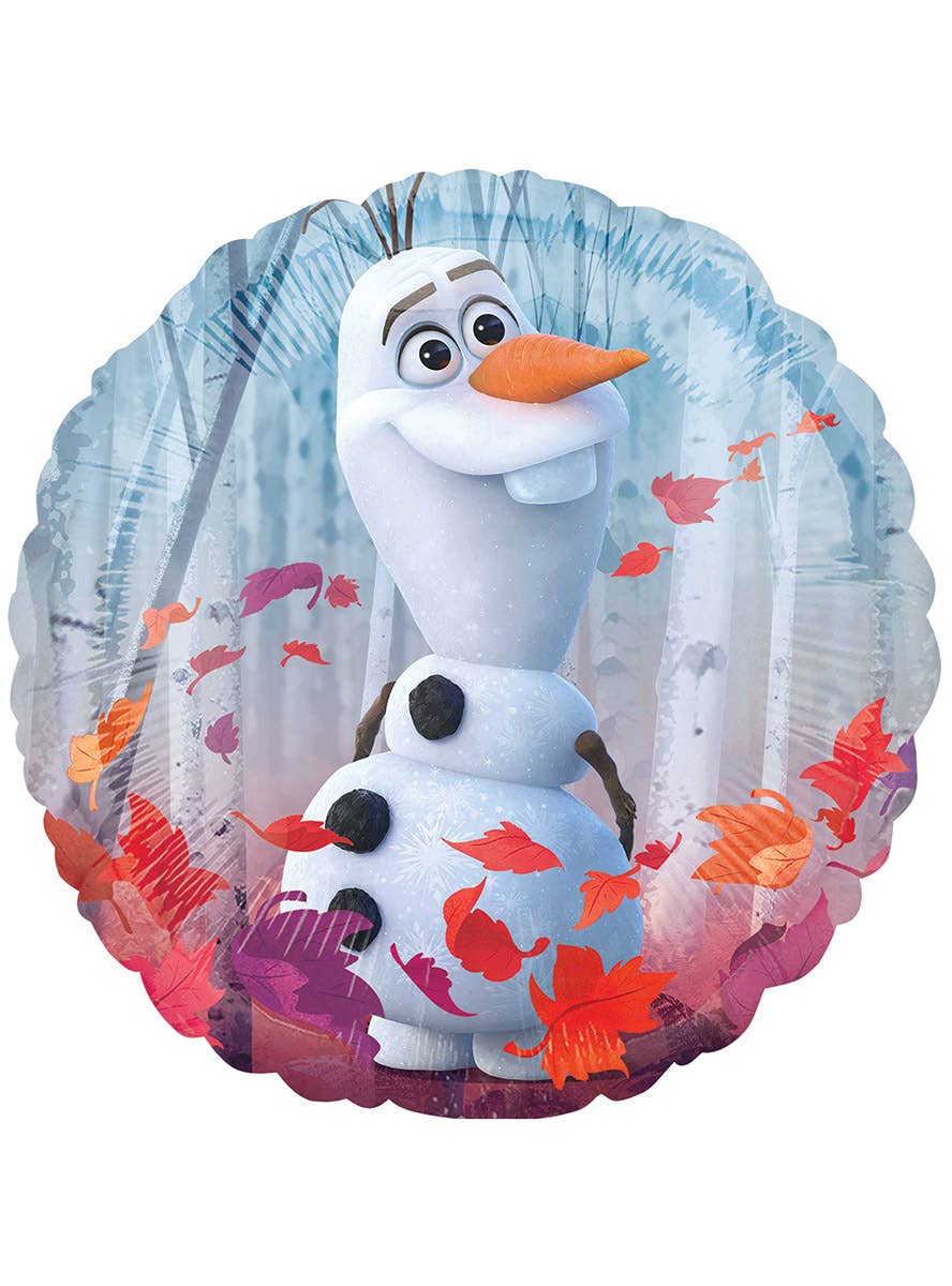 Image Of Frozen 2 Large 45cm Foil Party Balloon - Back Image