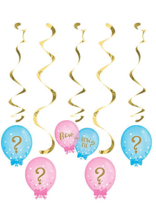 Gender Reveal Boy or Girl 259cm Plastic Table Cover – Main Image