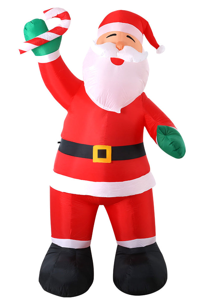 Giant Jingle Jollys Inflatable Santa Christmas Decoration 3m 10FT - Main Image