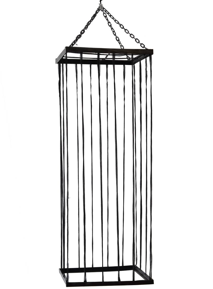 Image Of Halloween Decoration Giant Life Size Horror Cage Hanging Halloween Decoration - Main Image