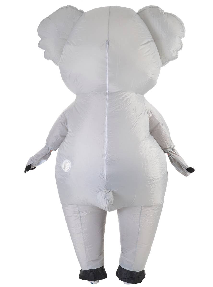 Aussie Icon Inflatable Adults Animal Koala Costume- Back Image
