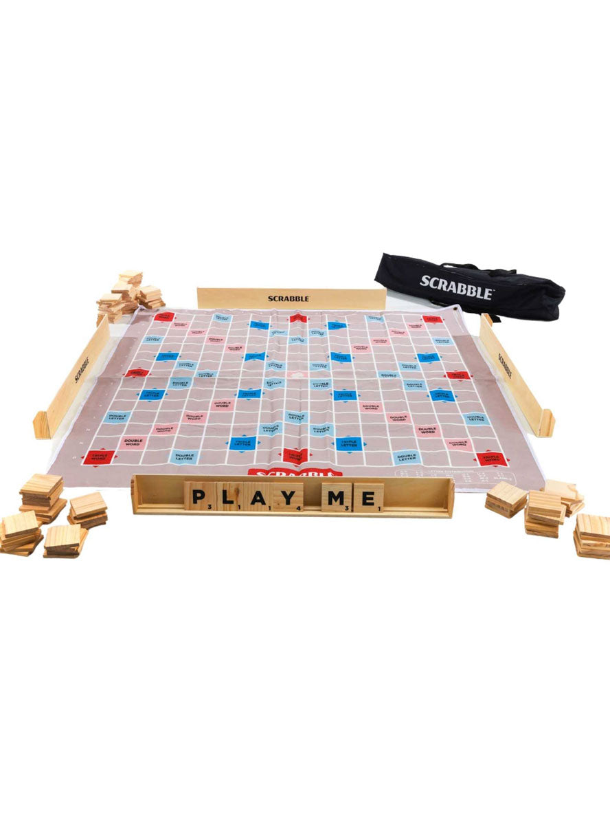 Giant Wooden Scrabble Game