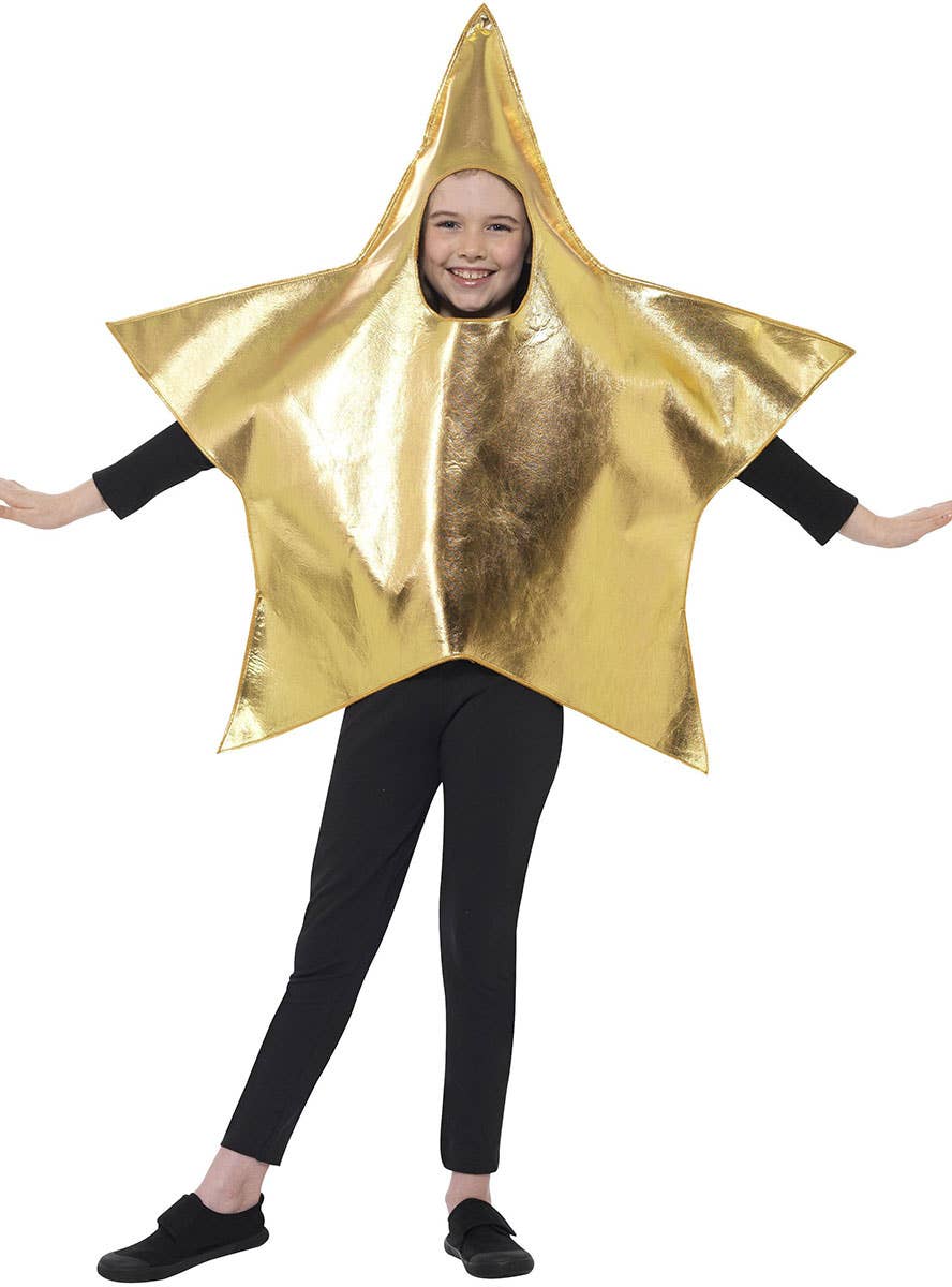 Image of Christmas Star Girls Fancy Dress Costume
