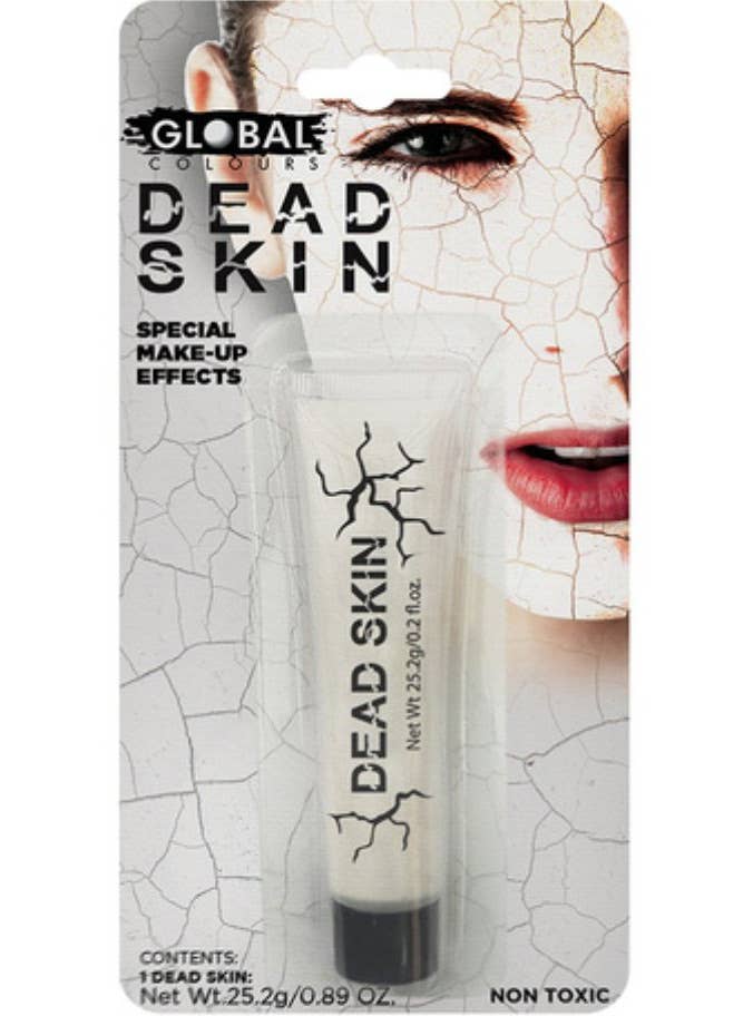 Creepy White Cracked Dead Skin Special Effects Halloween Makeup