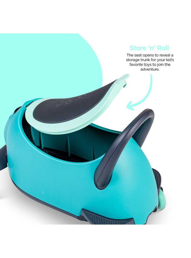 Glider Luna Green 5 In 1 Scooter And Ride On - Info Image 4