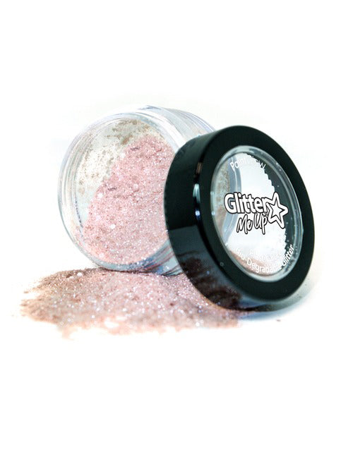Glittler Me Up Fine Rose Loose Bio Degradable Glitter Pot - Main Image
