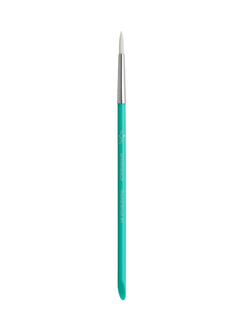 Global Colours Round Brush 5 Springback Facepaint Brush - Main Image