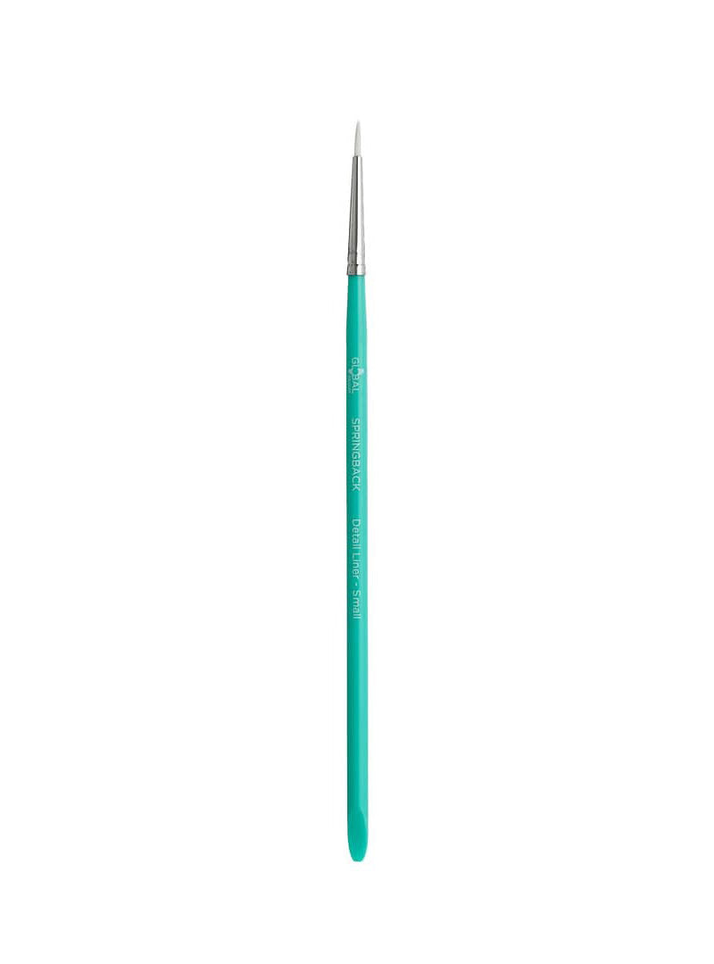 Global Colours Small Detail Liner Springback Bodyart Brush - Main Image