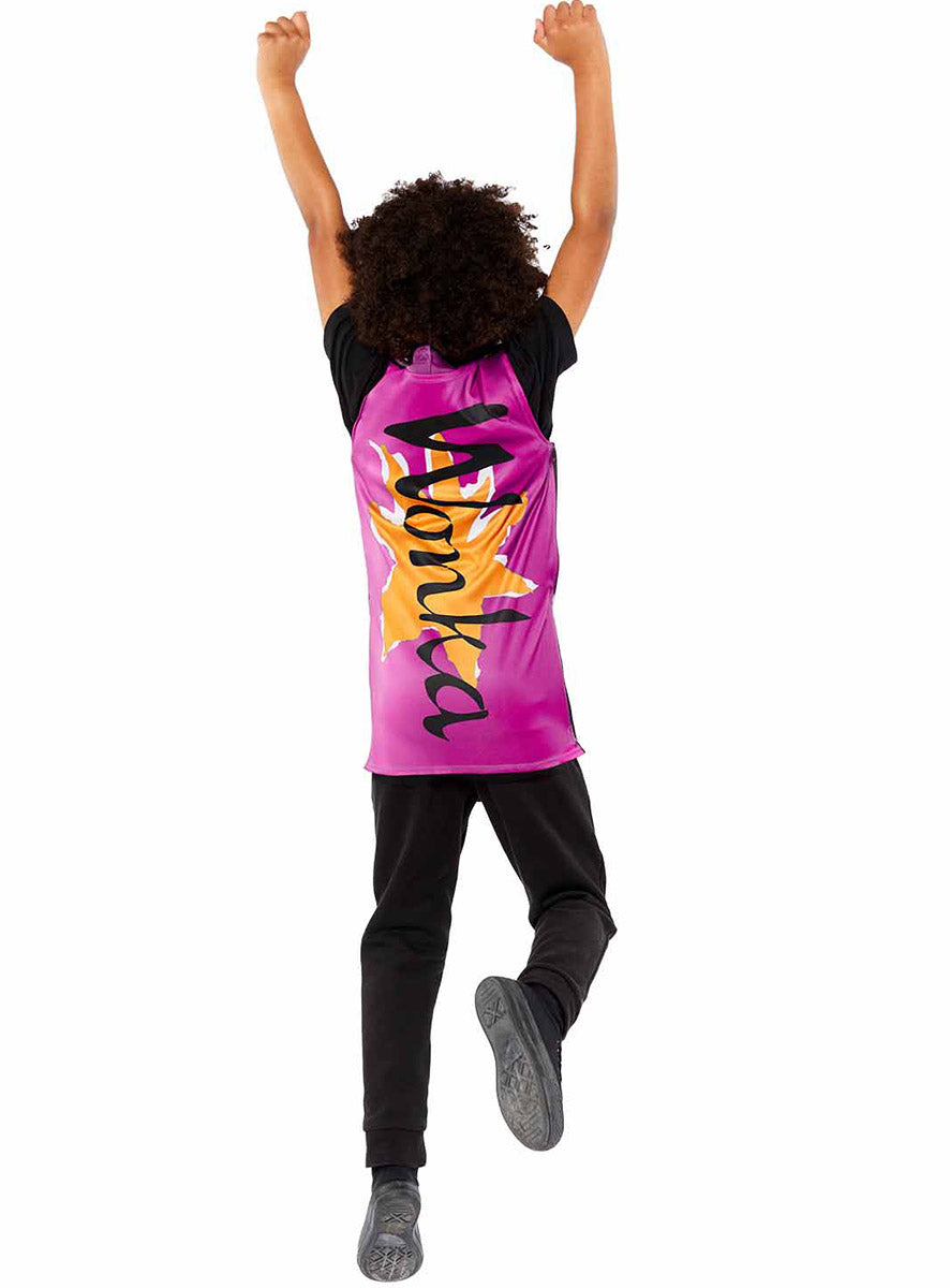 back image of Golden Ticket Boys Willy Wonka Bar Book Week Costume