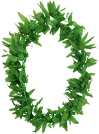 Green Marijuana Leaf 1960s Hippie Costume Lei