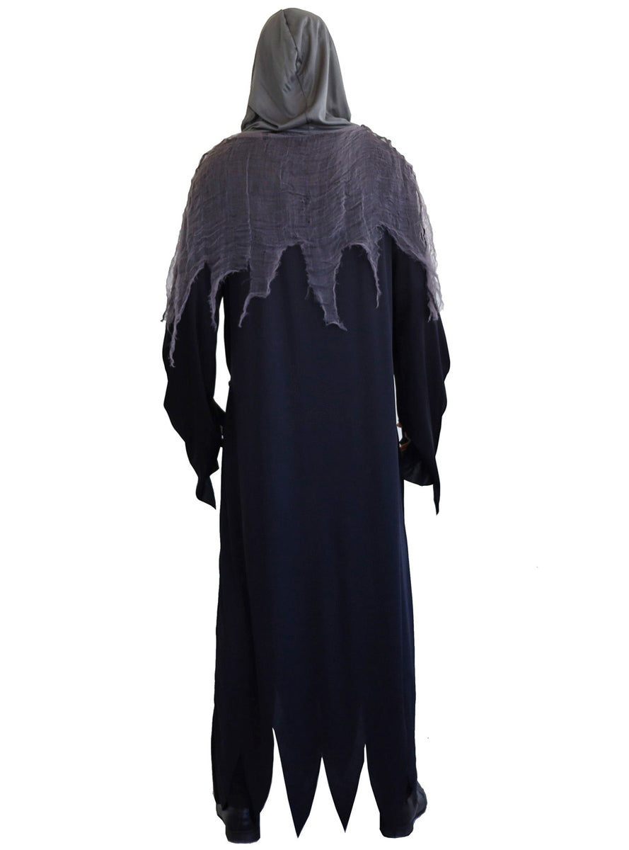 Grim Reaper Mens Halloween Costume - Back Image