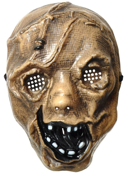 Image of Scary Hard Plastic Scarecrow Halloween Mask