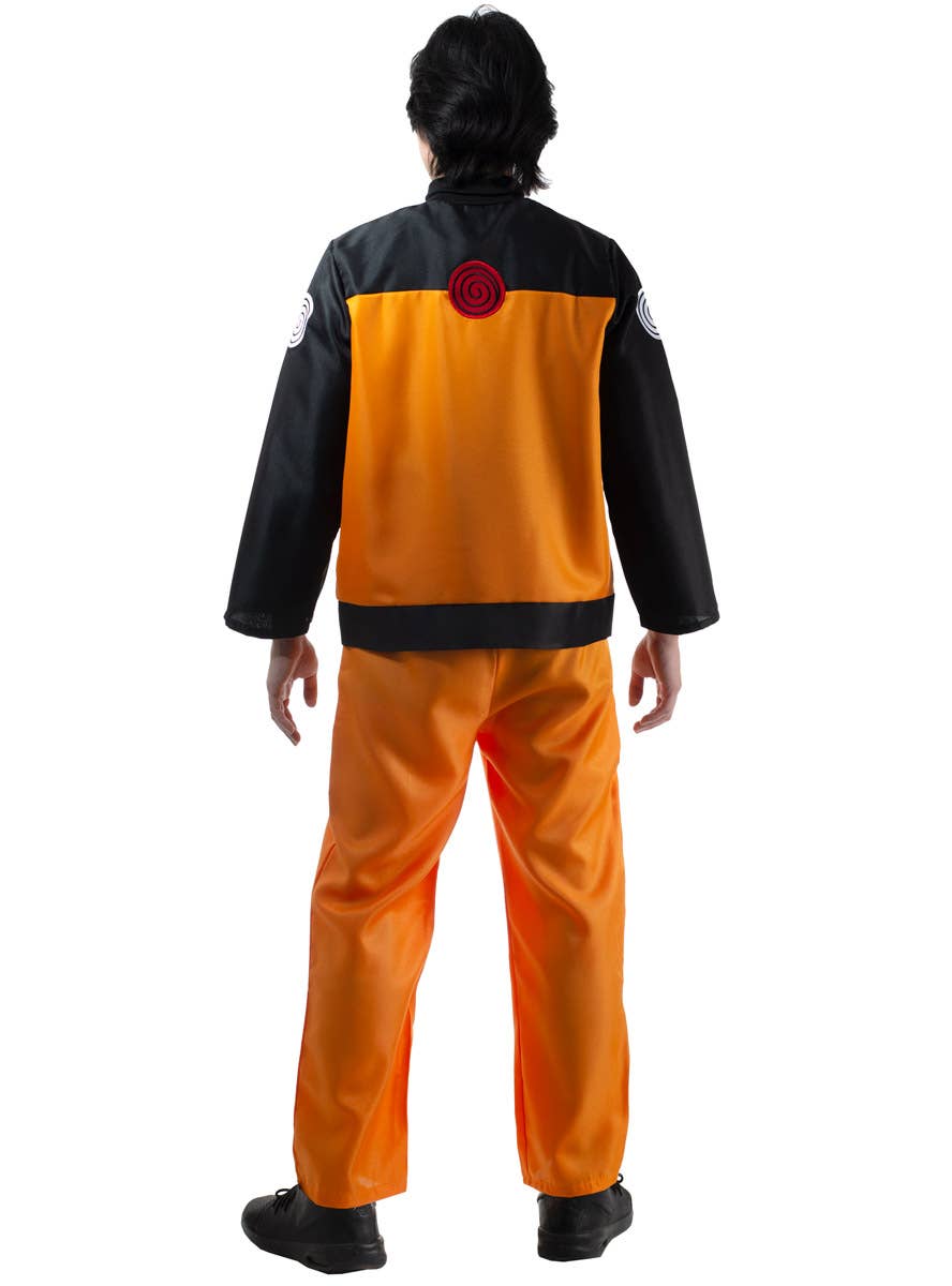 Naruto Shippuden Mens Anime Cosplay Costume - Back