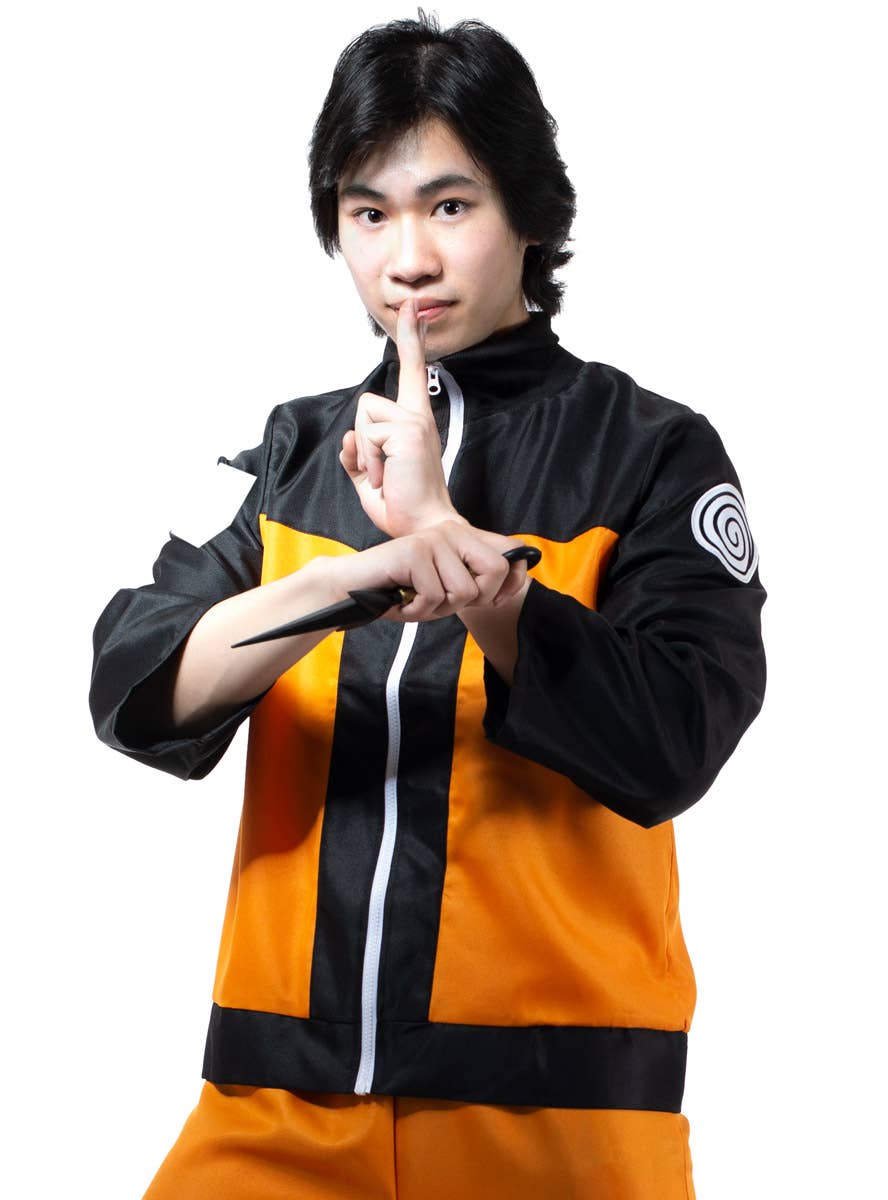 Naruto Shippuden Mens Anime Cosplay Costume - Close