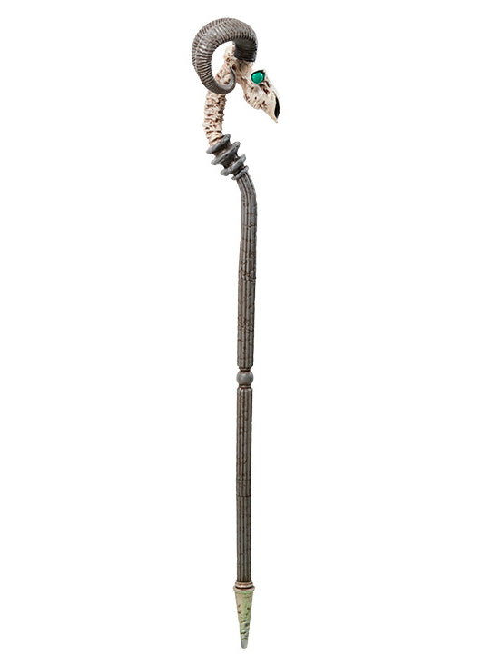 He Man Masters of the Universe Skeleton Havoc Costume Staff - Side Image