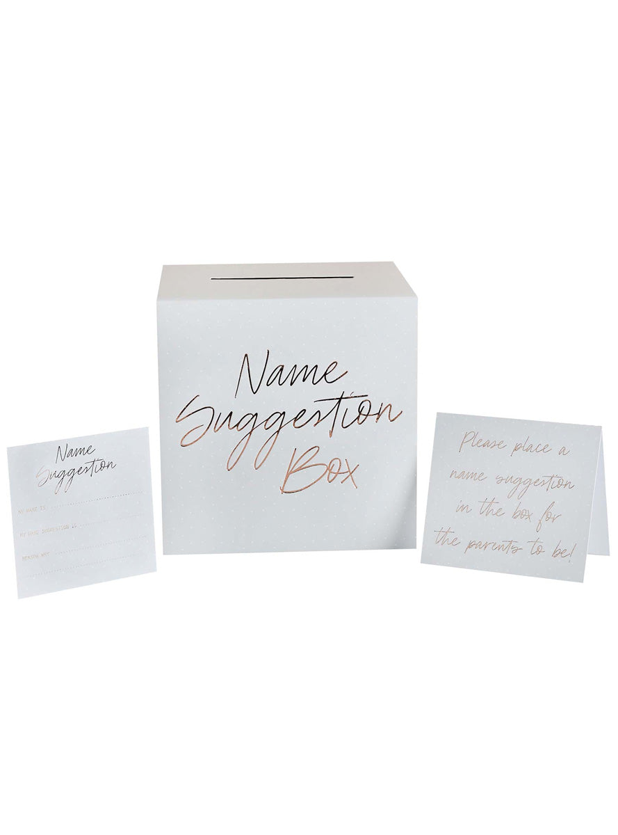 Hello Little One Baby Shower Names Suggestion Box - Main Image