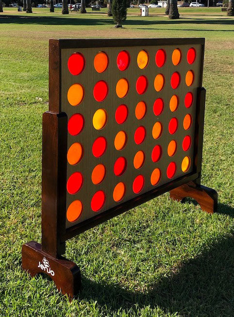 Large Hardwood Connect 4 Game - Alternate Image