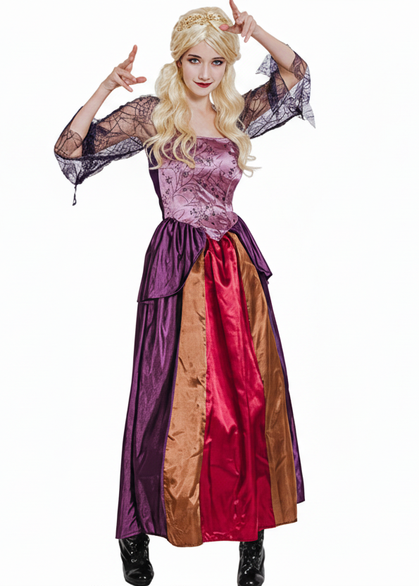 Image of Crazy Witch Women's Hocus Pocus Halloween Costume - main image
