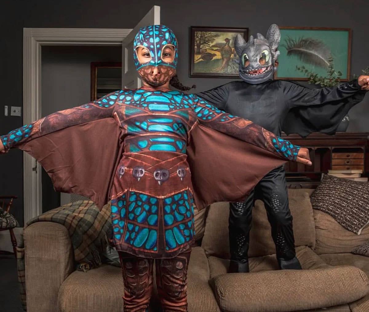 Toothless How to Train Your Dragon The Hidden World Kids Costume Lifestyle Image