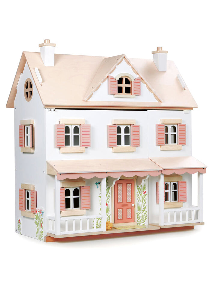 Humming Bird Doll House Childrens Wooden Toy Set - Main Image